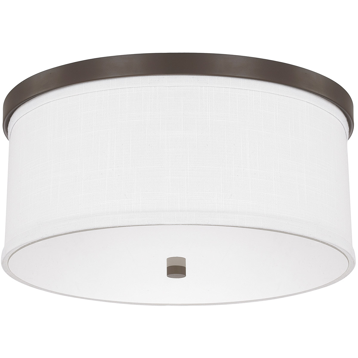 Raissa 3 Light 16 inch Burnished Bronze Flush Mount Ceiling Light