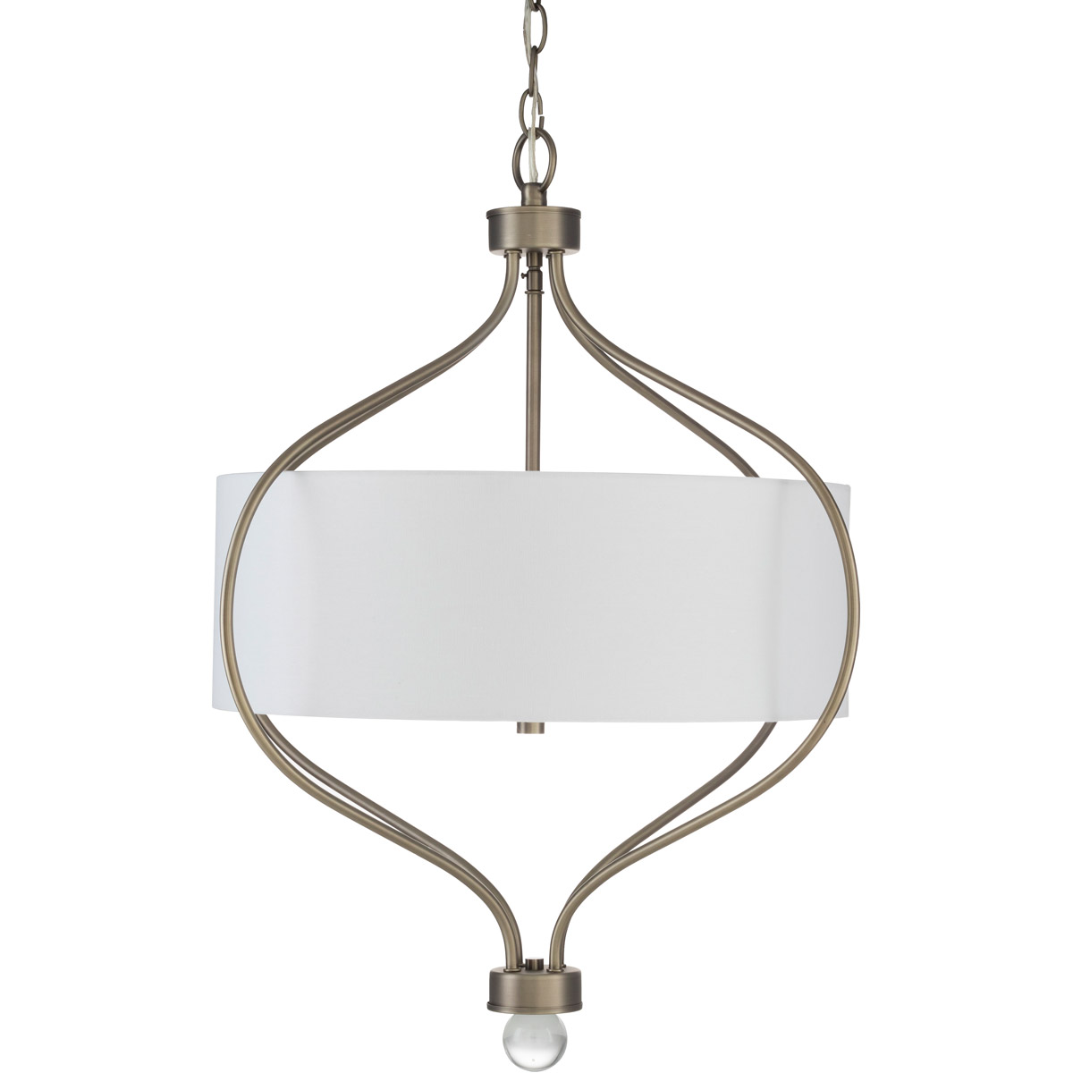 Dean 3 Light 24 inch White Pendant Ceiling Light