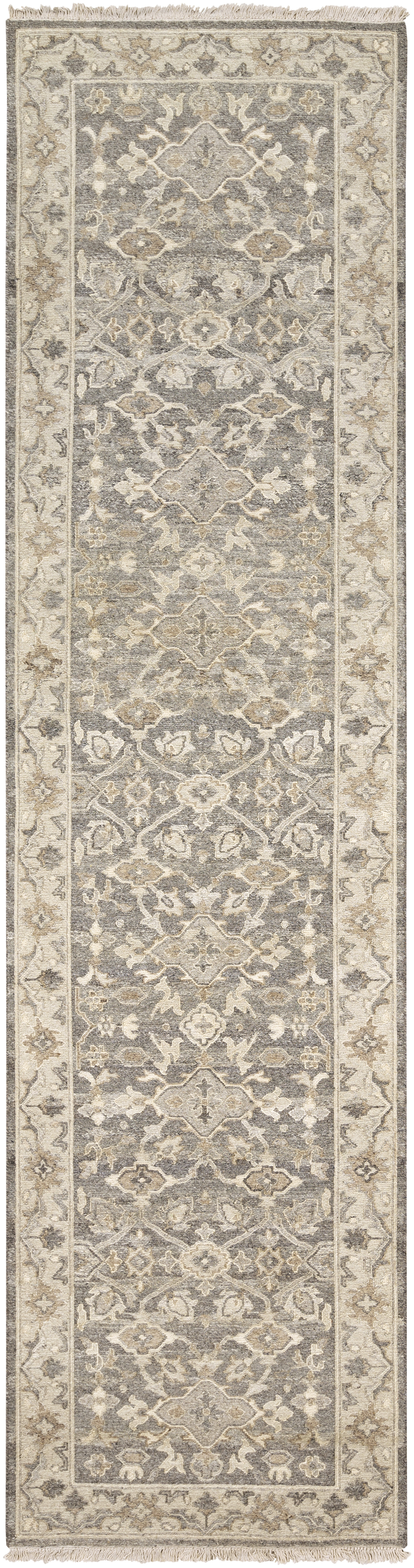 Nigel 120 X 30 inch Medium Gray Rug, Runner