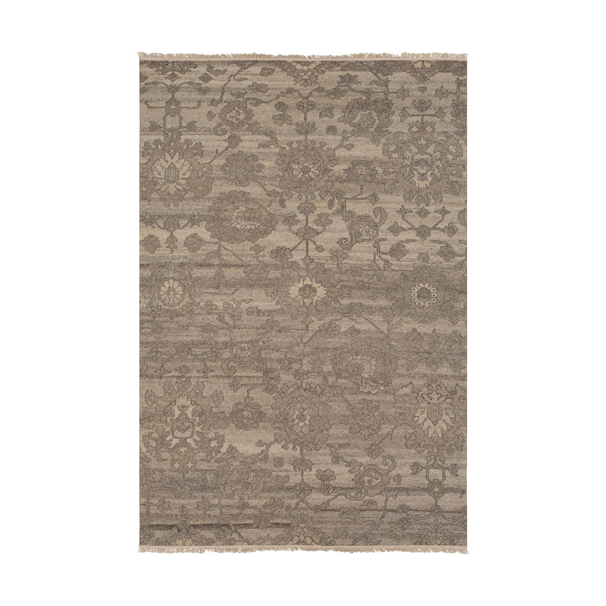 Nemo 36 X 24 inch Khaki/Camel/Medium Gray Rugs, Rectangle