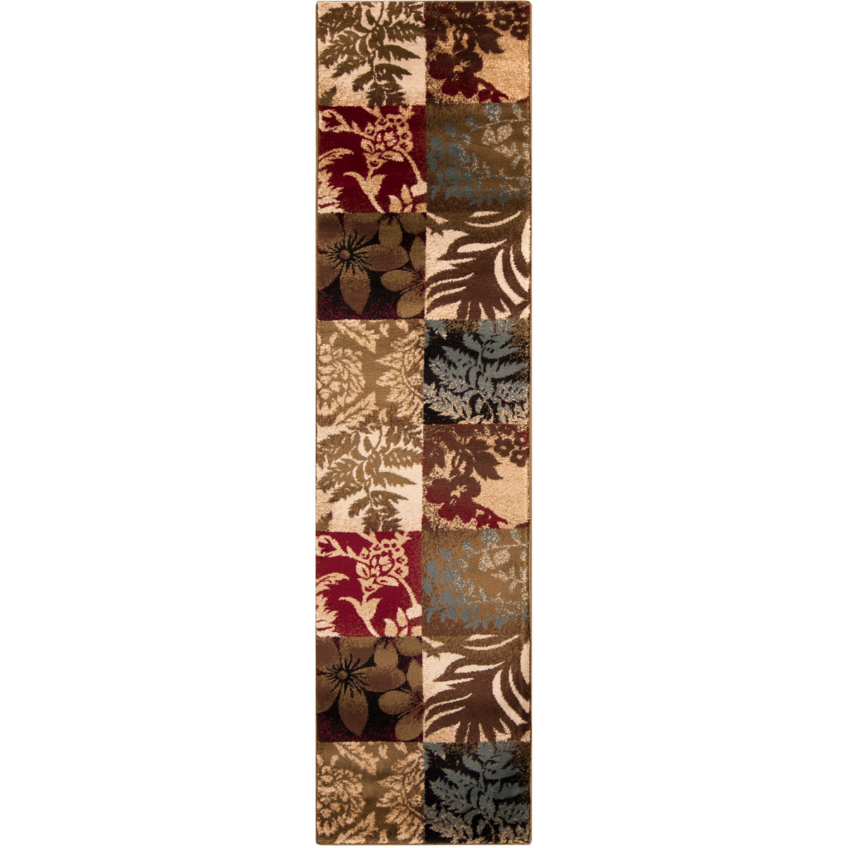 Musetta 89 X 24 inch Tan/Black/Khaki/Medium Gray/Camel/Bright Orange Rugs, Polypropylene