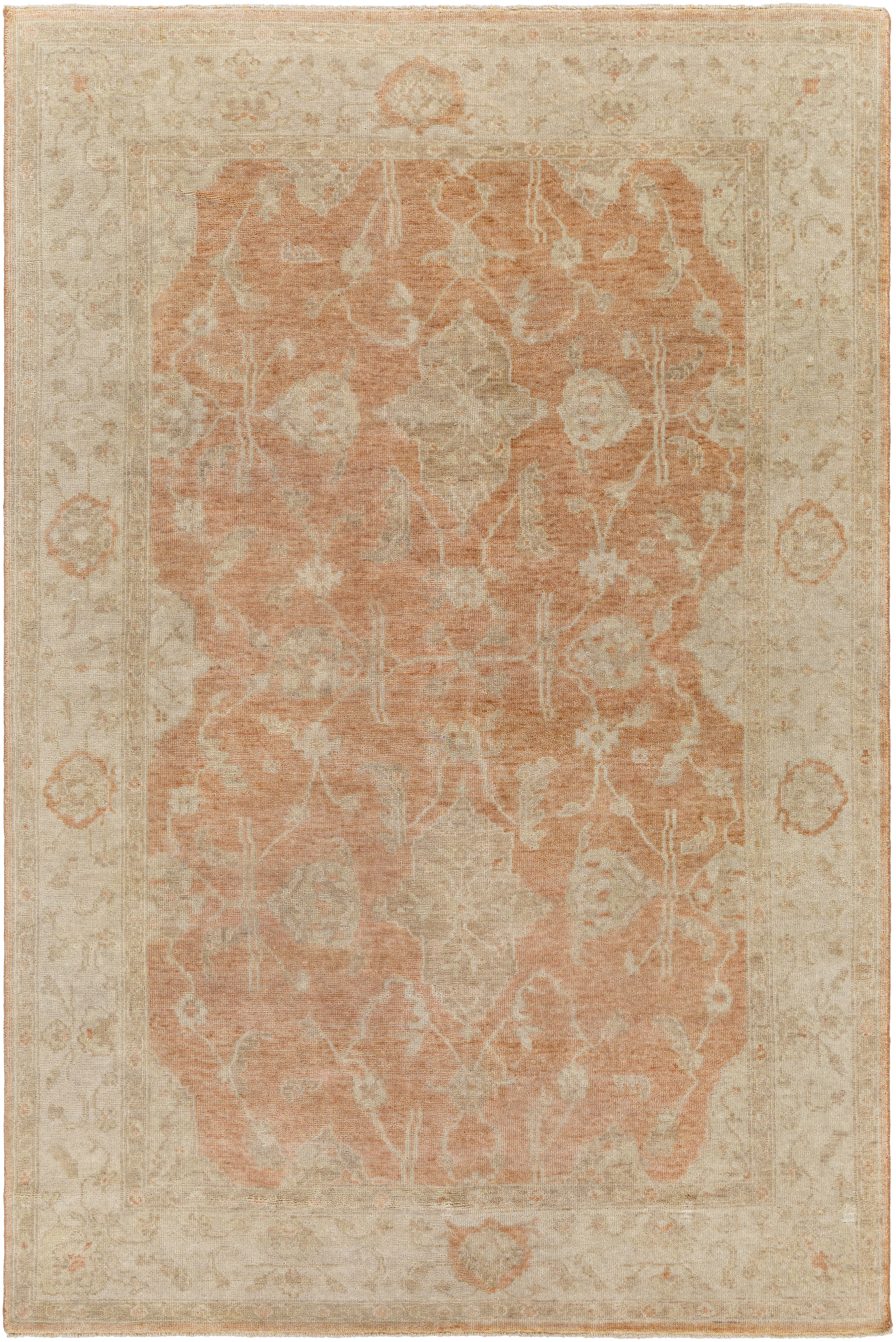 Quinella 72 X 48 inch Light Gray Rug, Rectangle