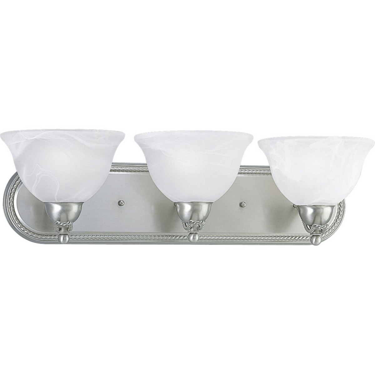 Hagley 3 Light 24.75 inch Brushed Nickel Bath Vanity Wall Light