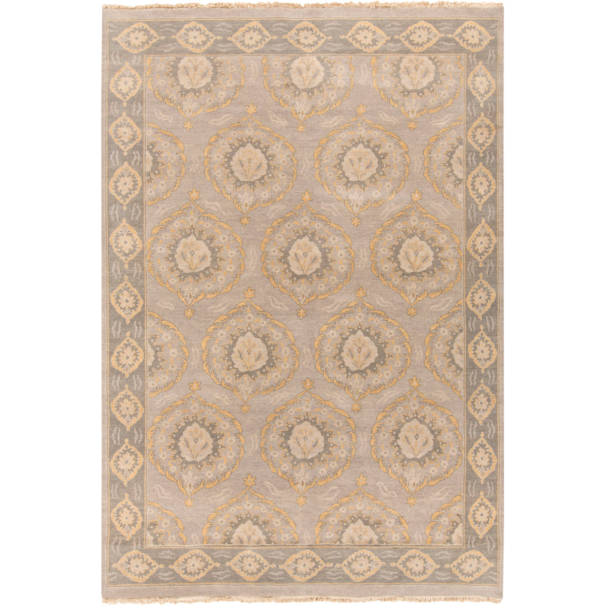 Mar 144 X 108 inch Neutral and Brown Area Rug, Wool