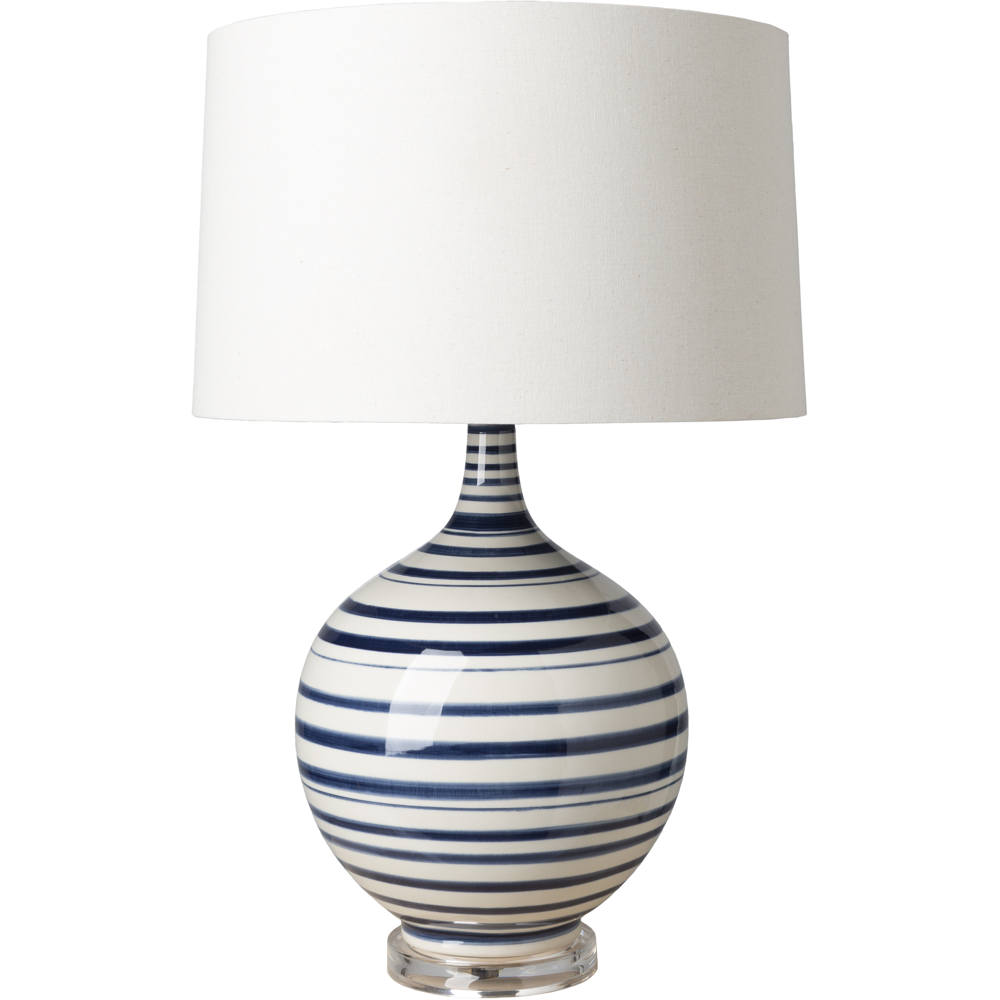 Quintessa 25.5 inch 100 watt Dark Blue Table Lamp Portable Light