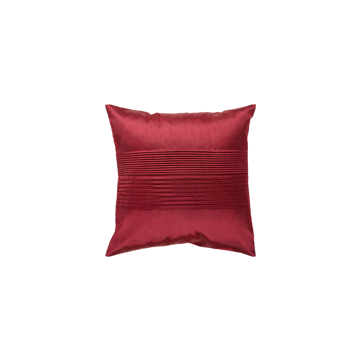 Edwin 18 X 18 inch Burgundy Pillow Kit, Square
