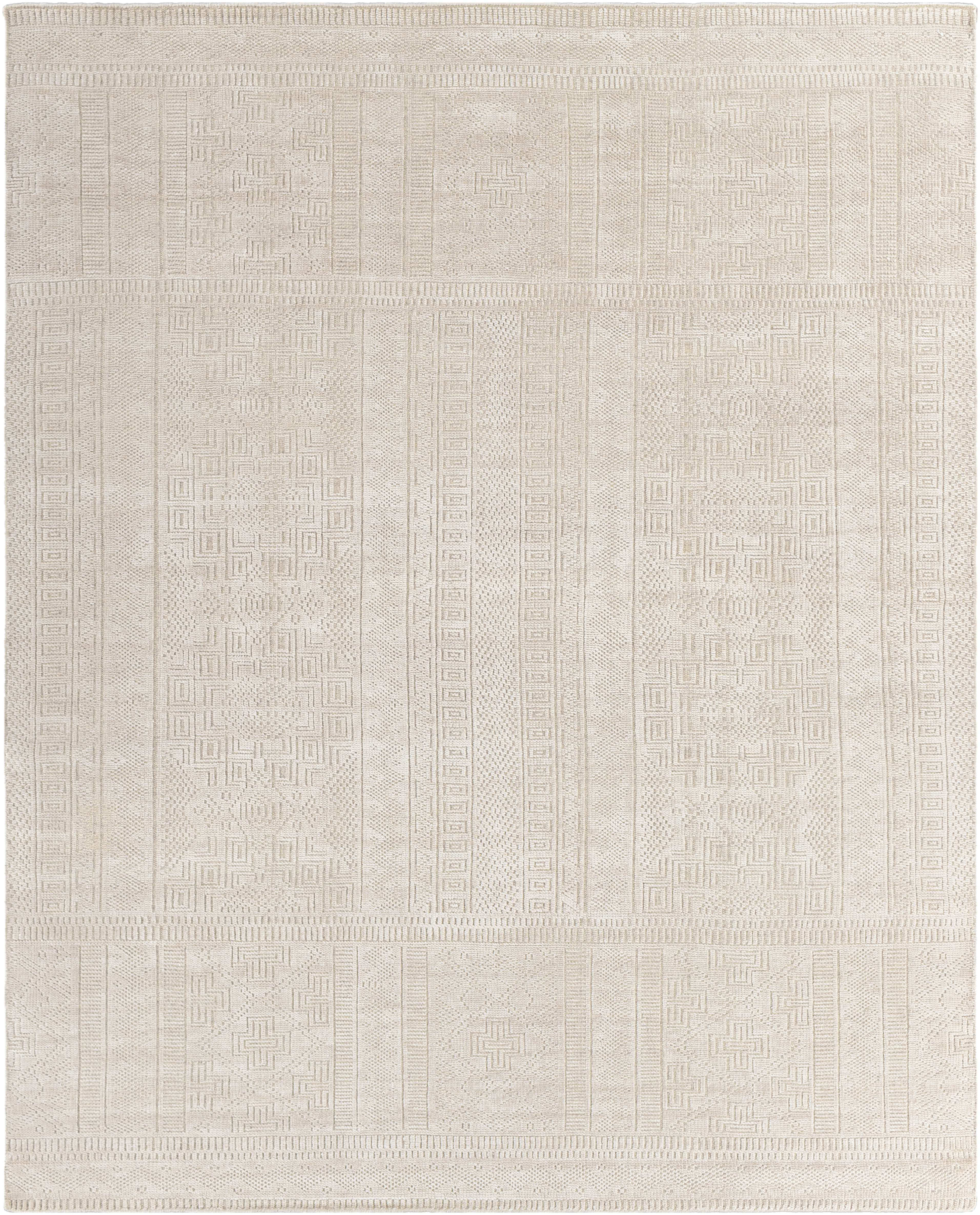 Sylvia 120 X 96 inch Beige Rug, Rectangle