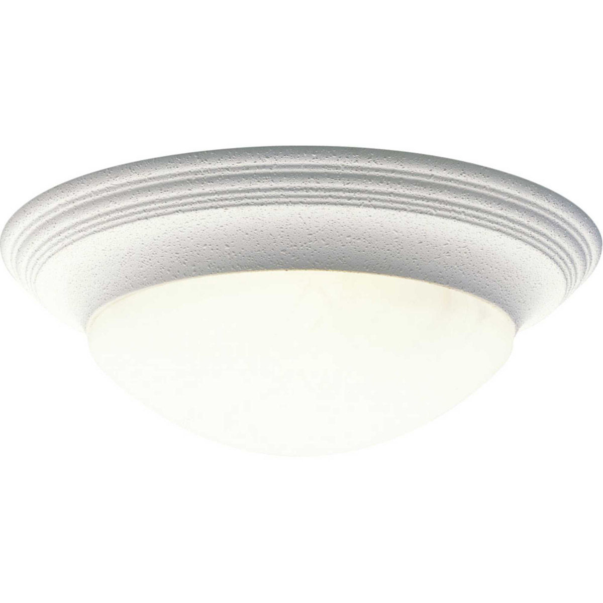 Lincoln 3 Light 16.63 inch White Flush Mount Ceiling Light