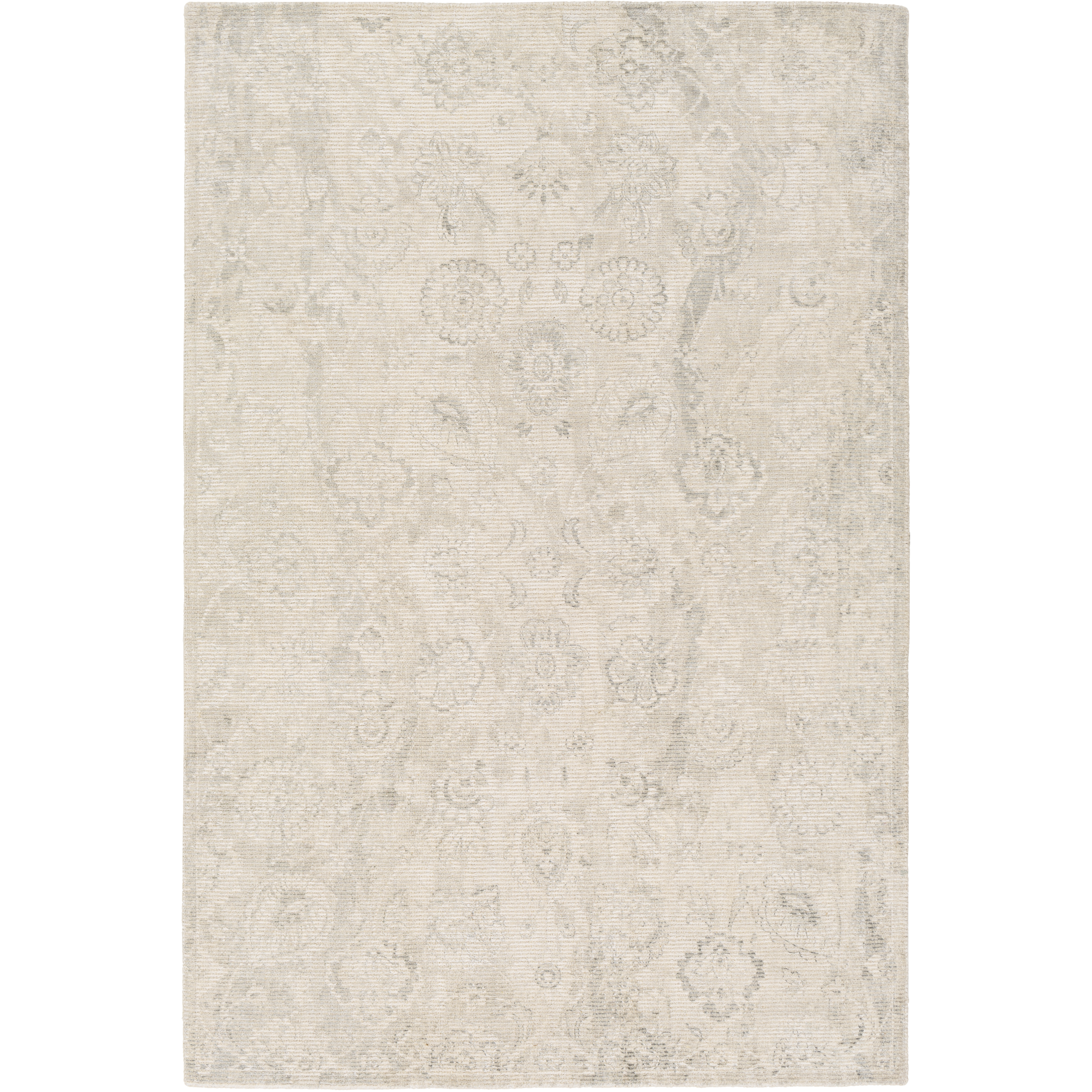 Emerson 90 X 60 inch Charcoal Rug, Rectangle