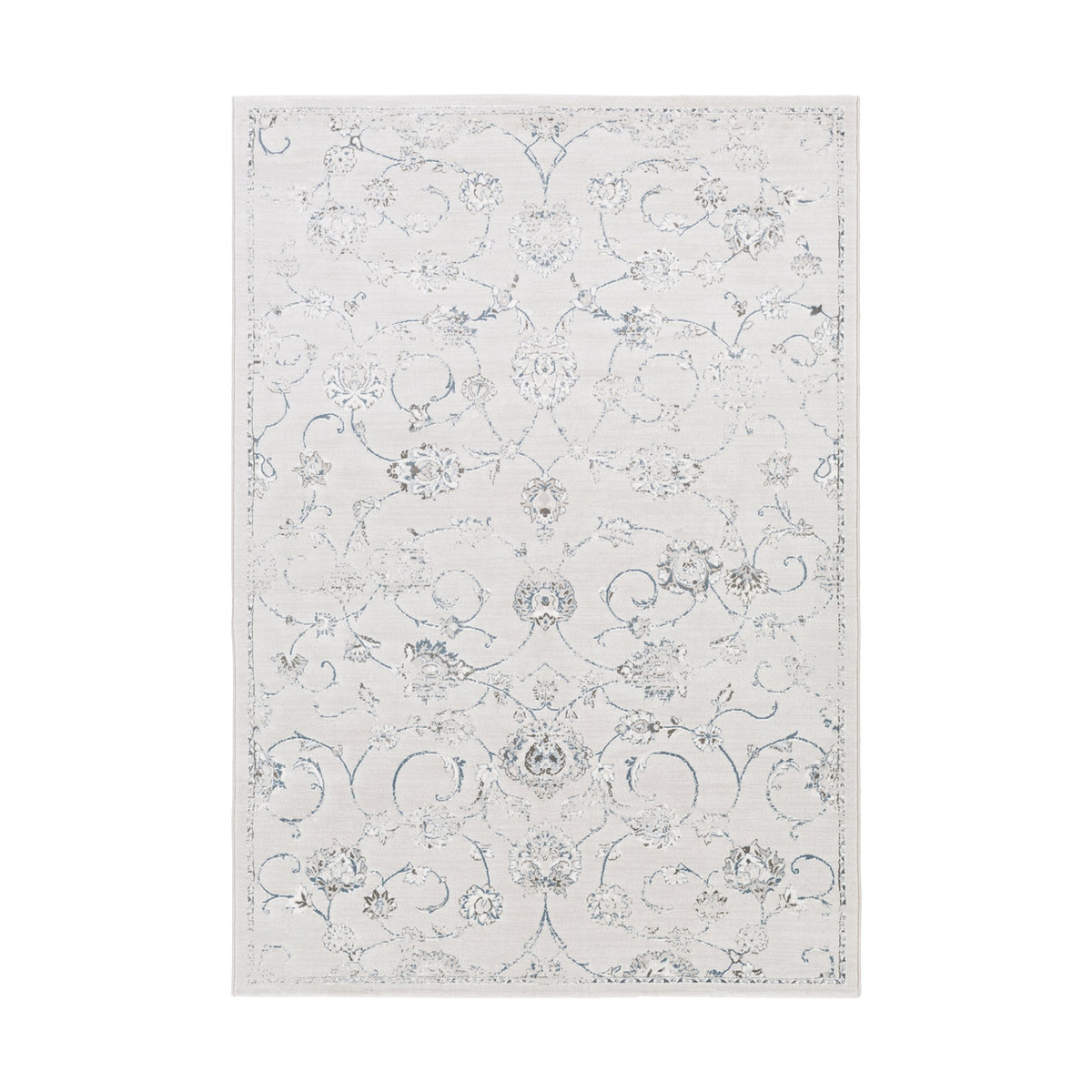 Korvin 35 X 24 inch Blue Rug, Rectangle
