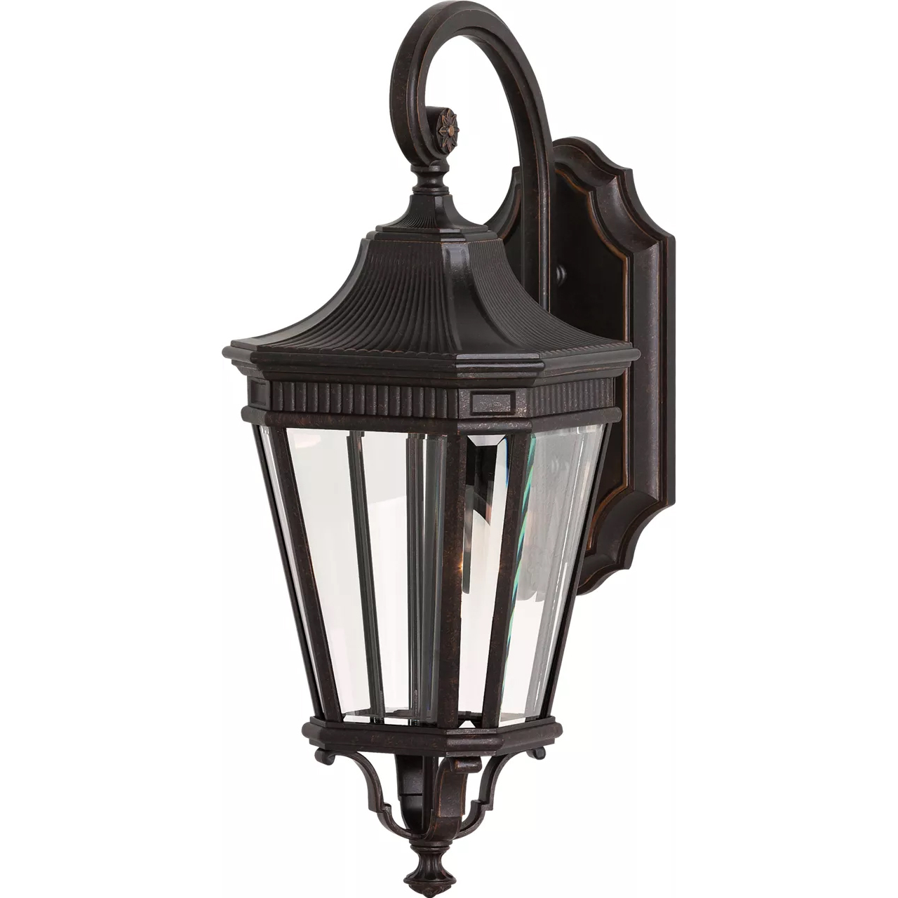 Quade 2 Light 20.5 inch Grecian Bronze Outdoor Wall Sconce