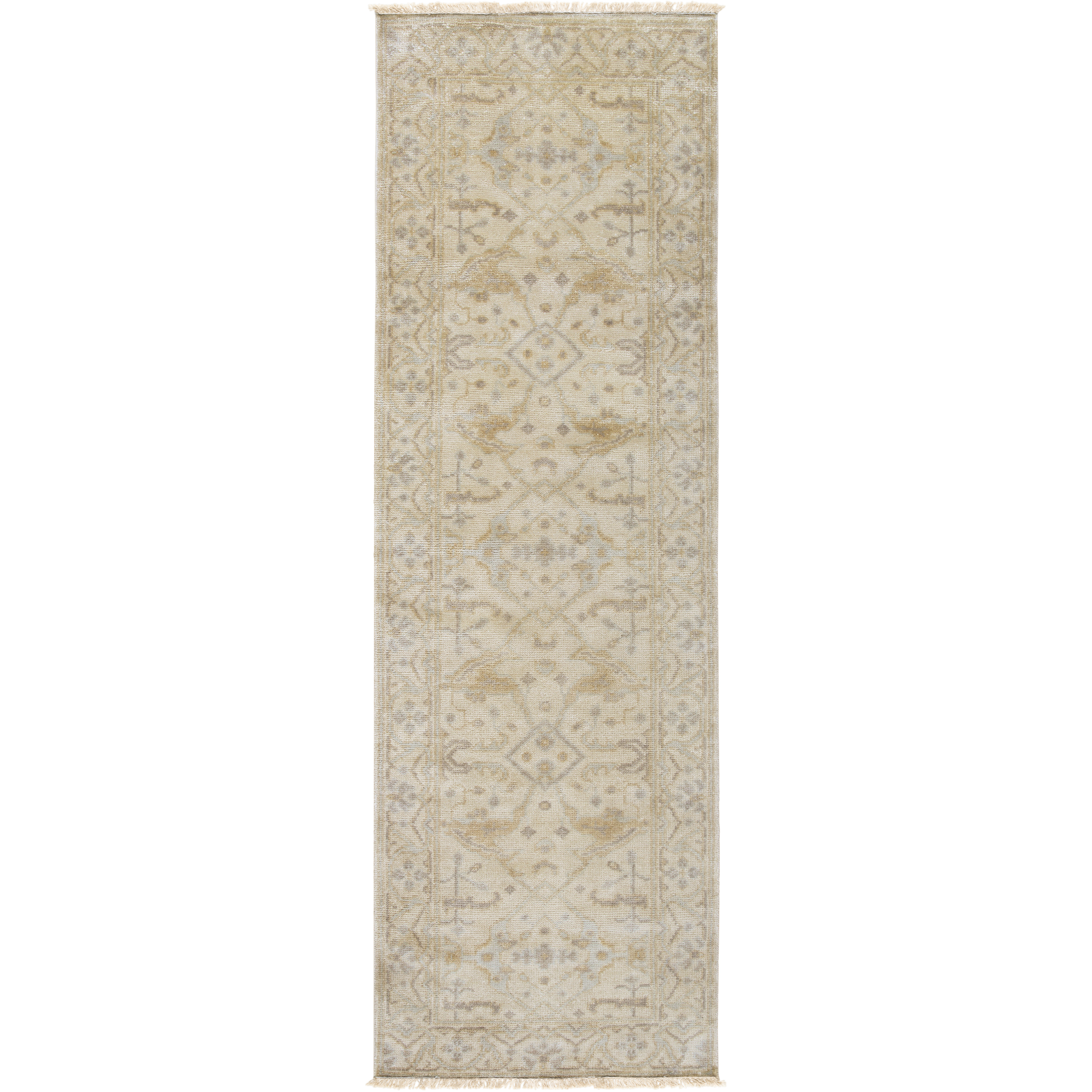 Kinsey 96 X 30 inch Light Sage Rug, Runner