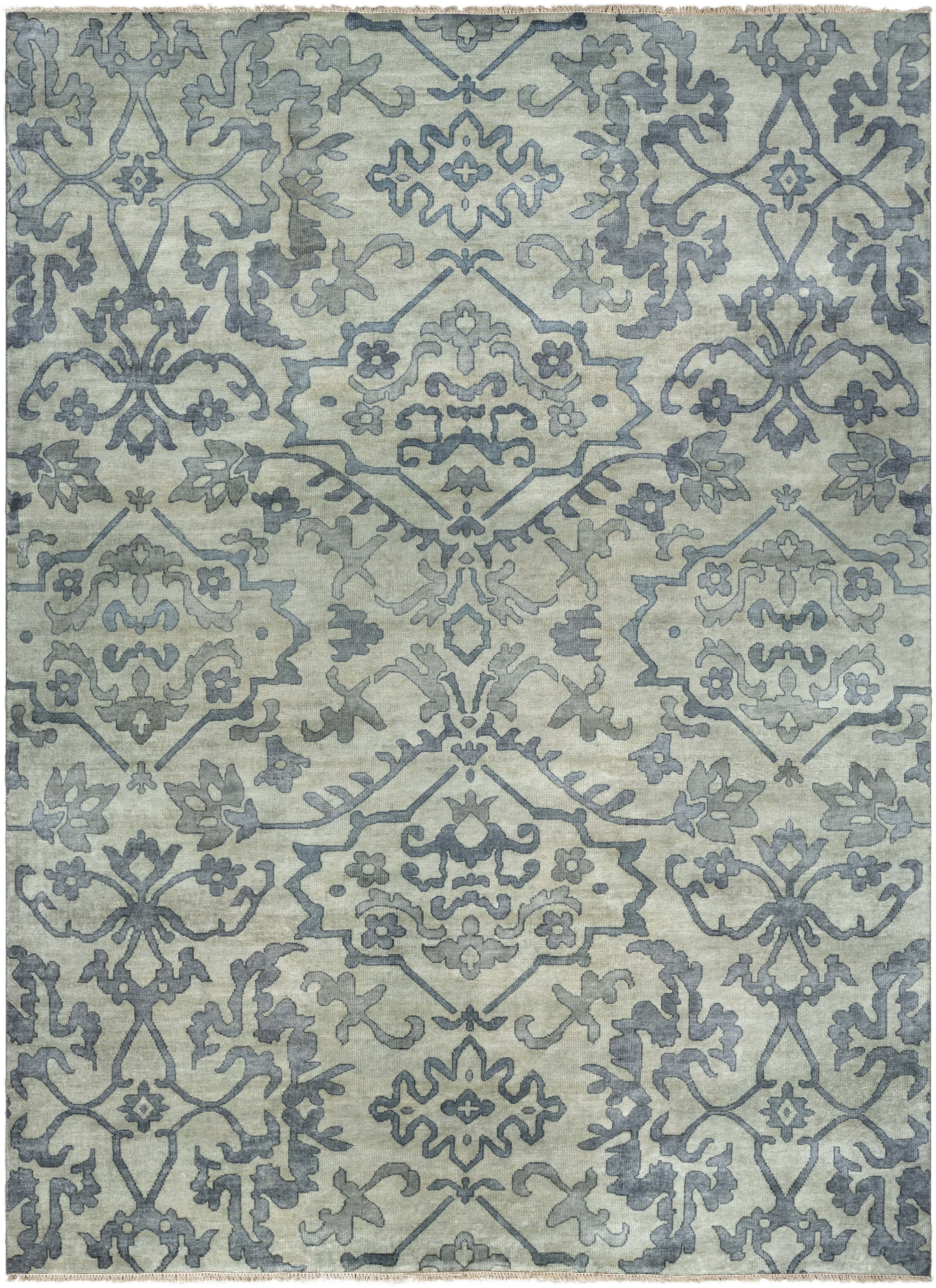 Fantasia 156 X 108 inch Blue Rug, Rectangle