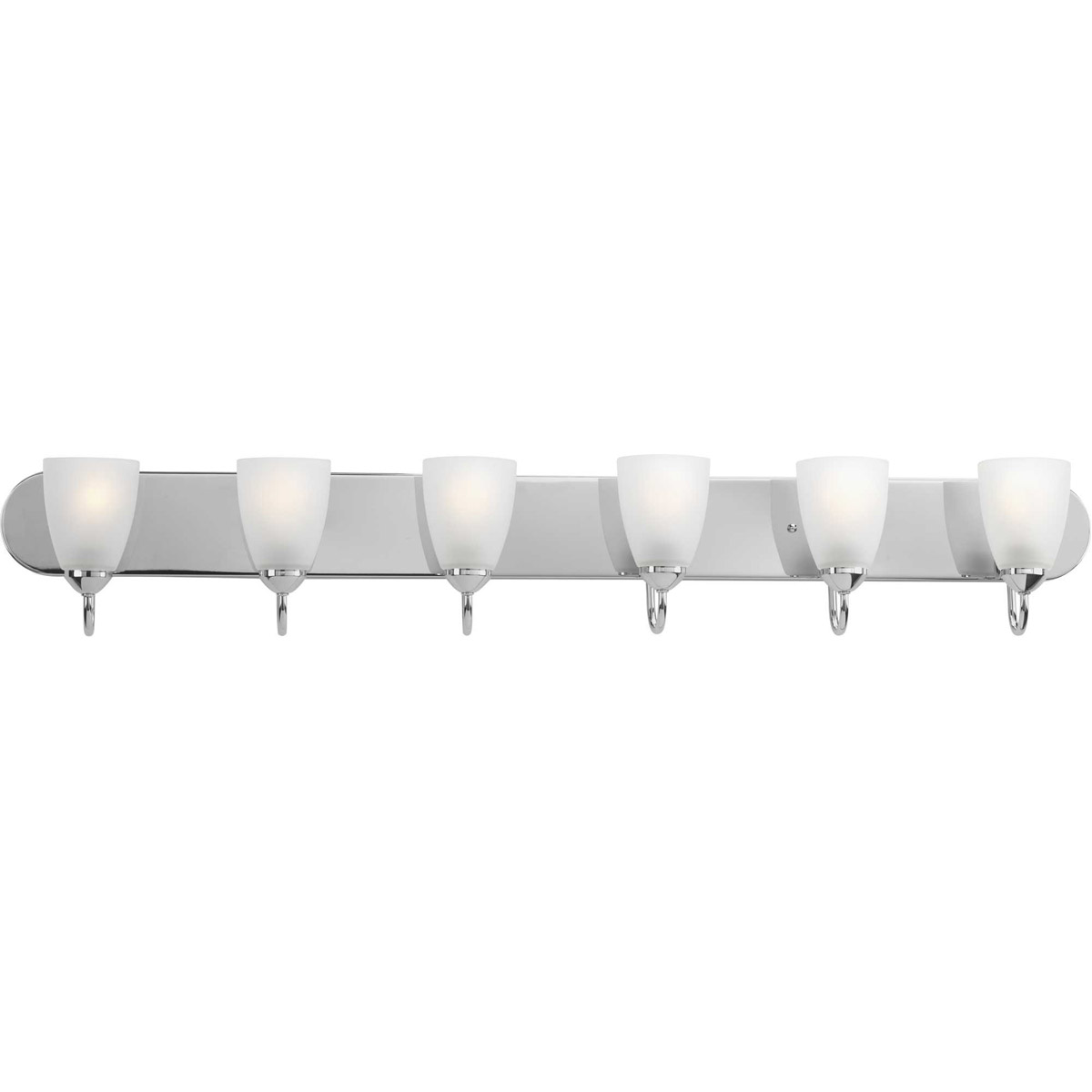 Virgilia 6 Light 48 inch Polished Chrome Bath Vanity Wall Light