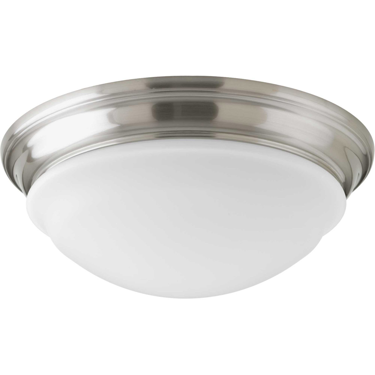 Beata LED 12.5 inch Brushed Nickel Flush Mount Ceiling Light, Progress LED