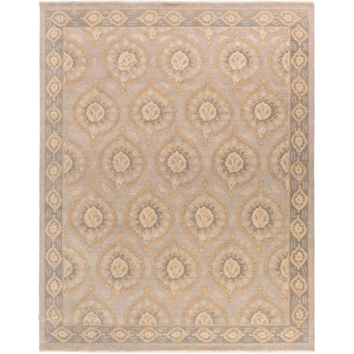Mar 120 X 96 inch Neutral and Brown Area Rug, Wool