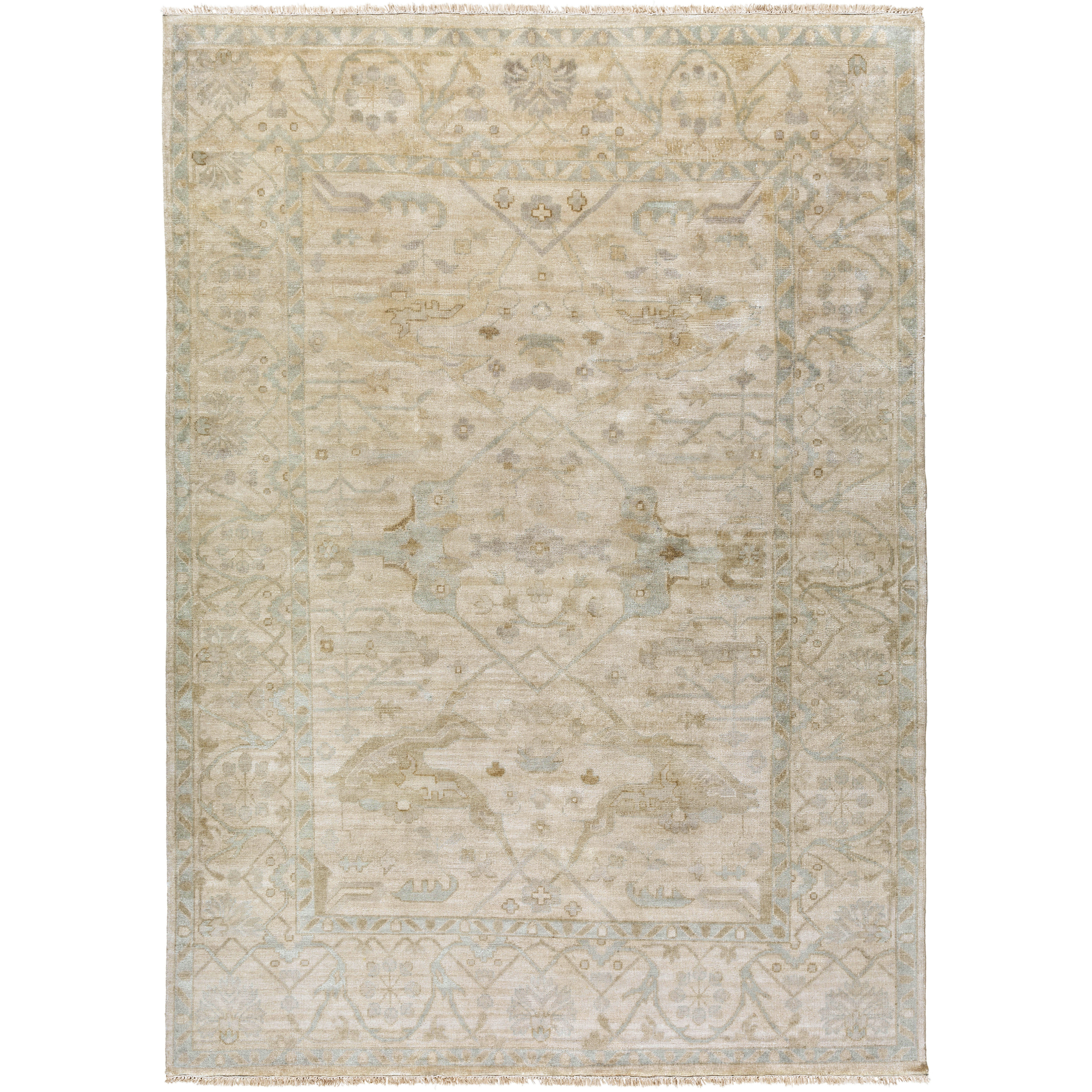 Kinsey 132 X 96 inch Light Sage Rug, Rectangle