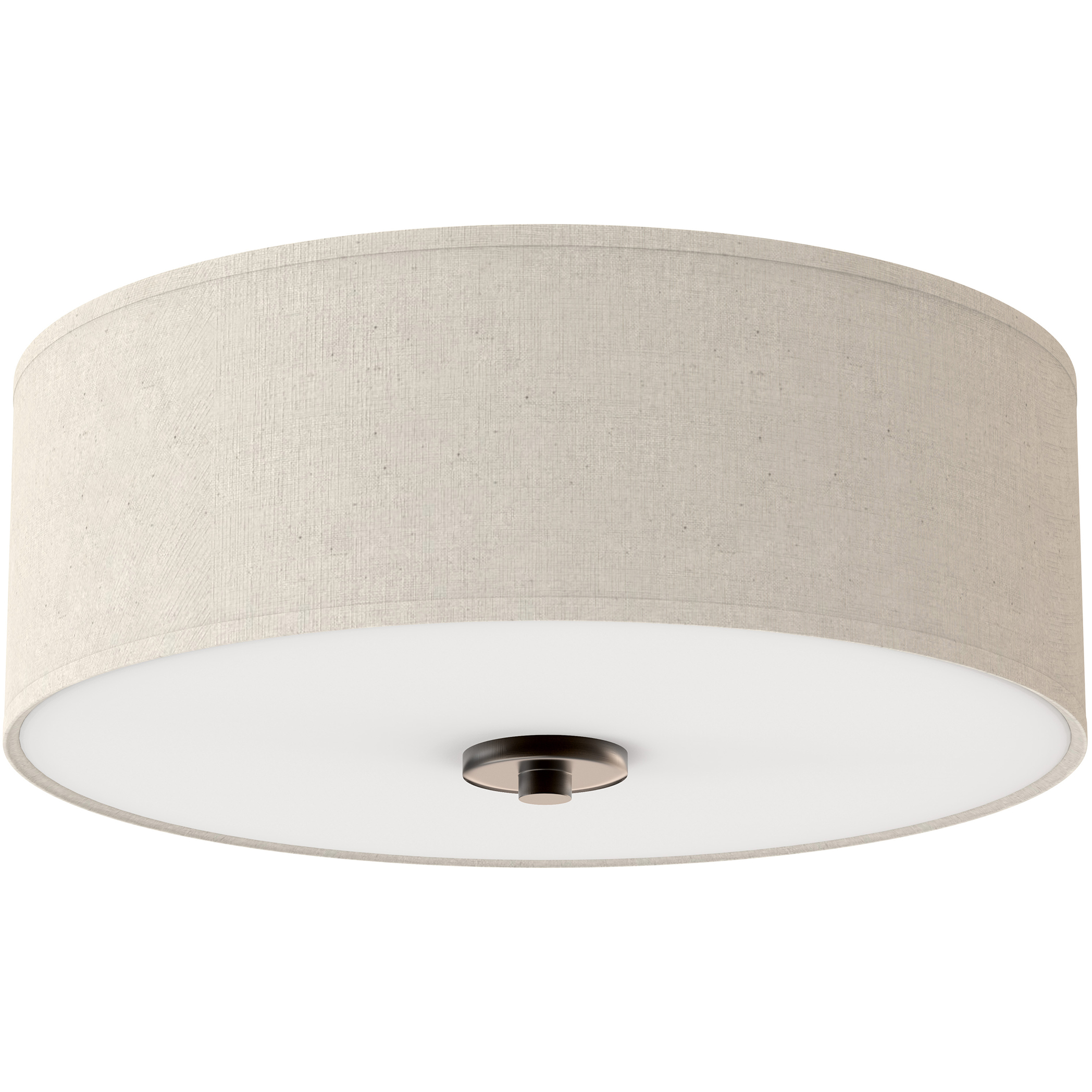 Mark 2 Light 13 inch Antique Bronze Flush Mount Ceiling Light