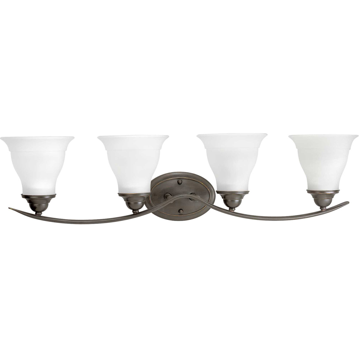 Nerissa 4 Light 33.25 inch Antique Bronze Bath Vanity Wall Light