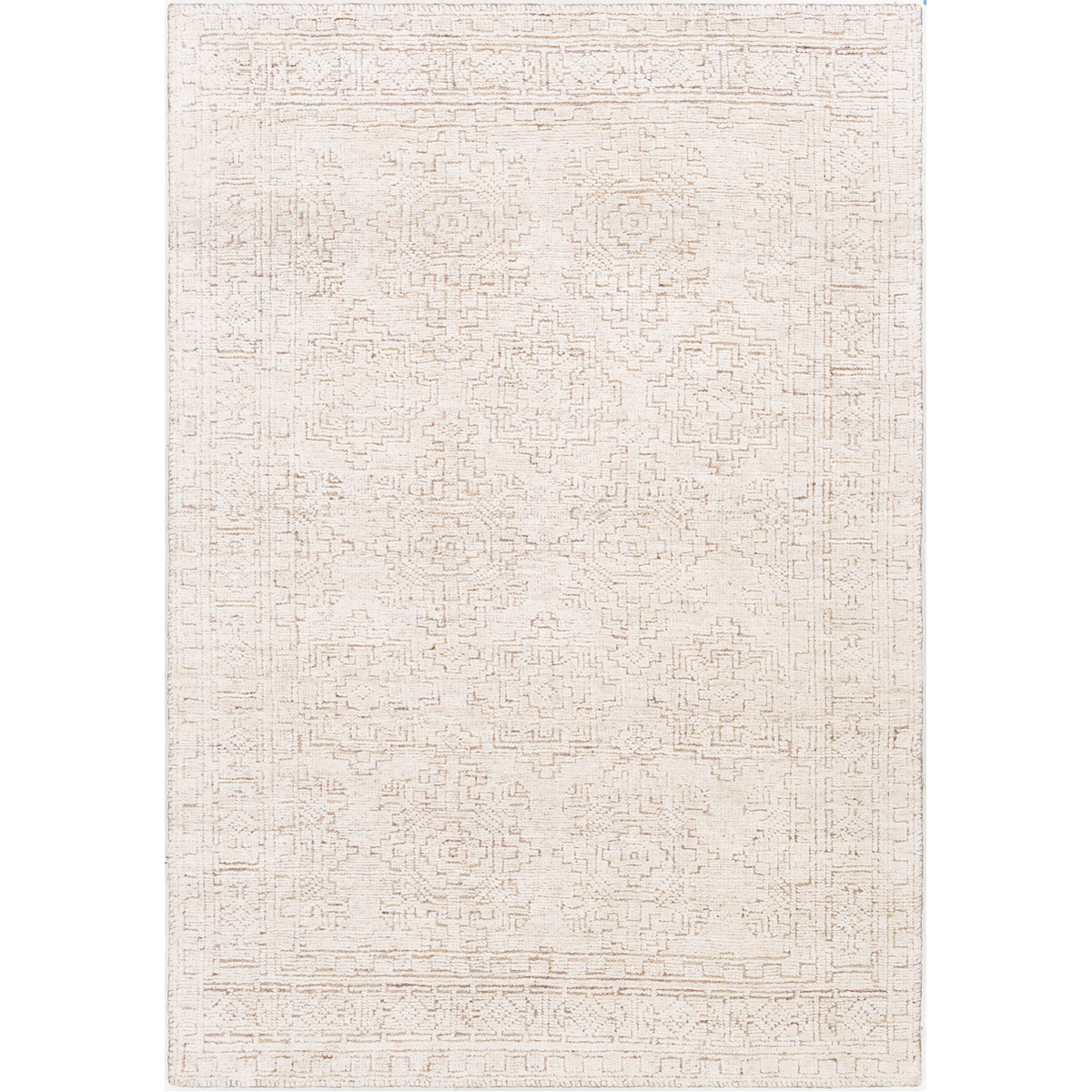 Hamish 108 X 72 inch Medium Gray Rug, Rectangle