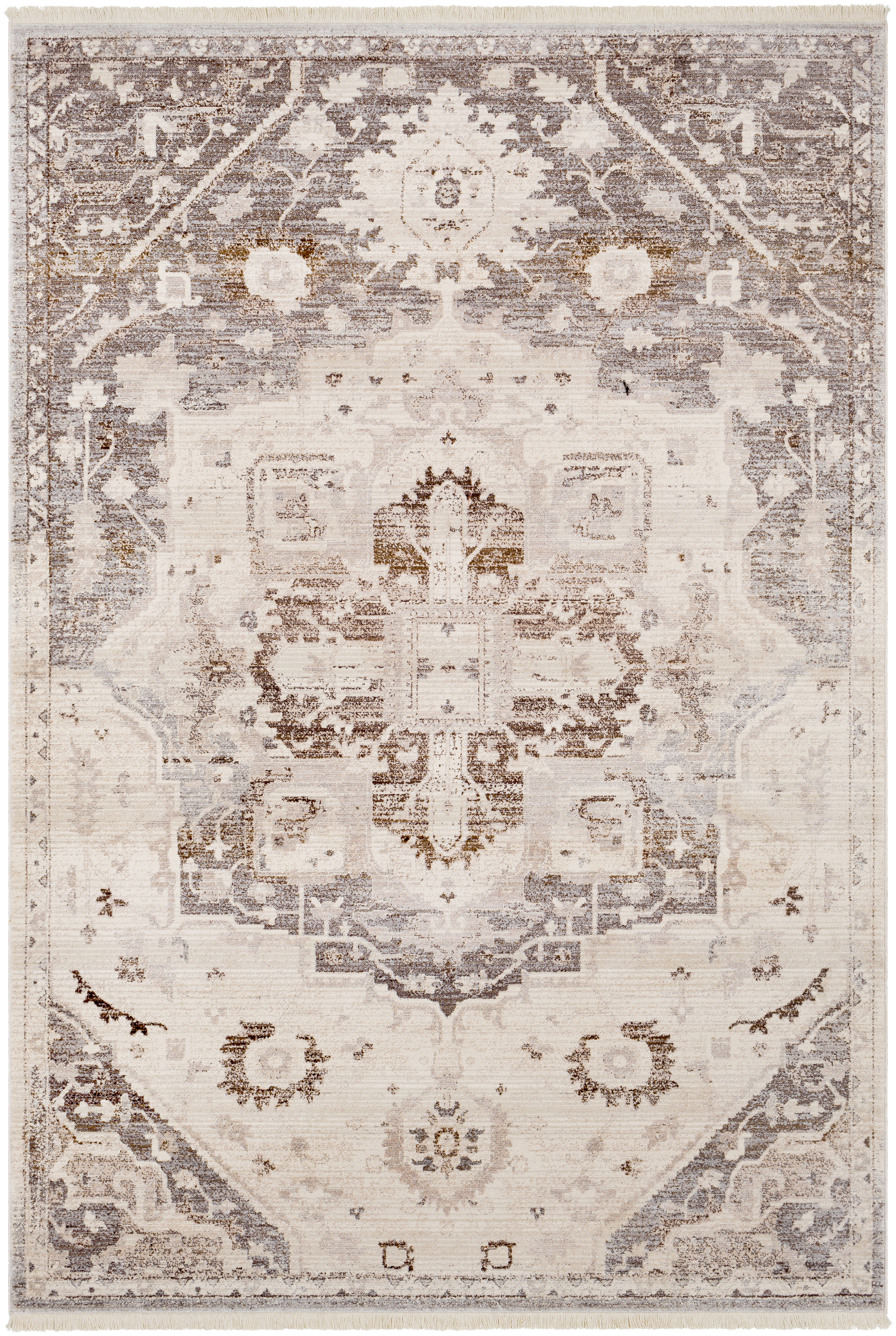 Preston 35 X 24 inch Light Slate Rug, Rectangle