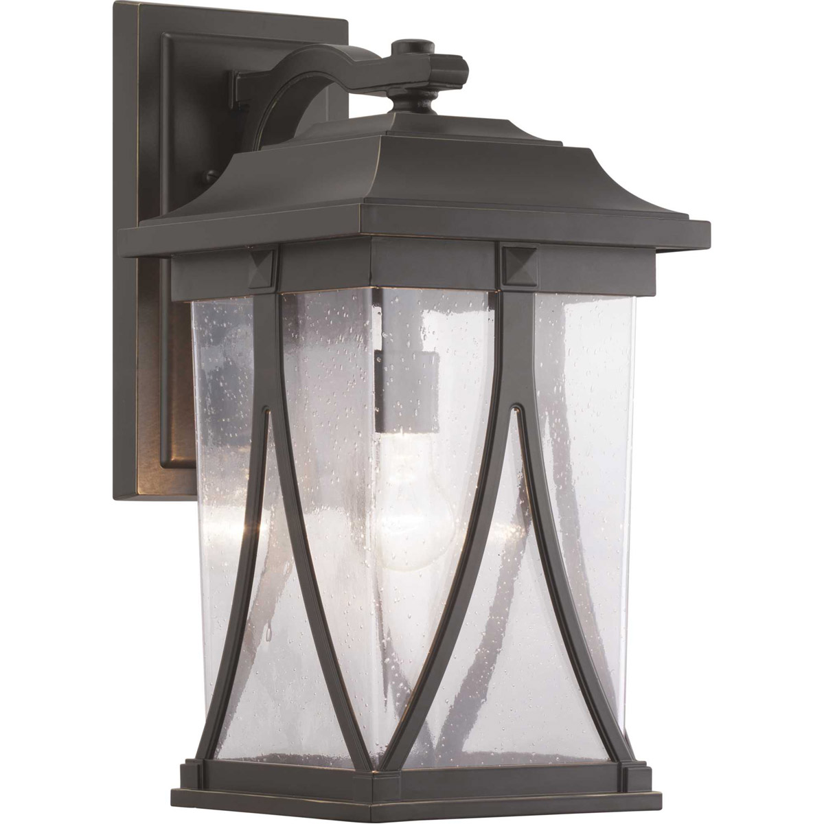 Luce 1 Light 20 inch Antique Bronze Outdoor Wall Lantern, Large