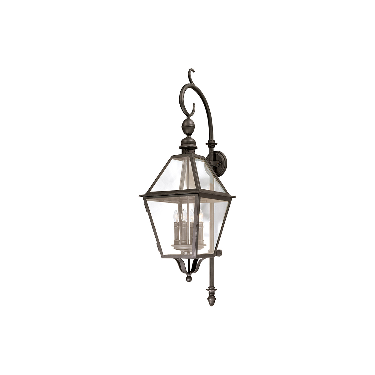 Stanley 4 Light 47 inch Natural Bronze Outdoor Wall Sconce