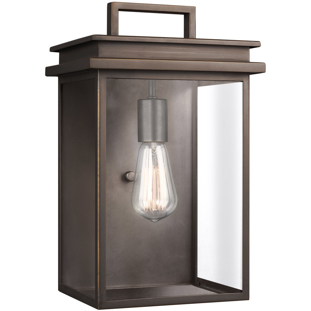 Chancellor 1 Light 14.75 inch Antique Bronze Outdoor Wall Lantern