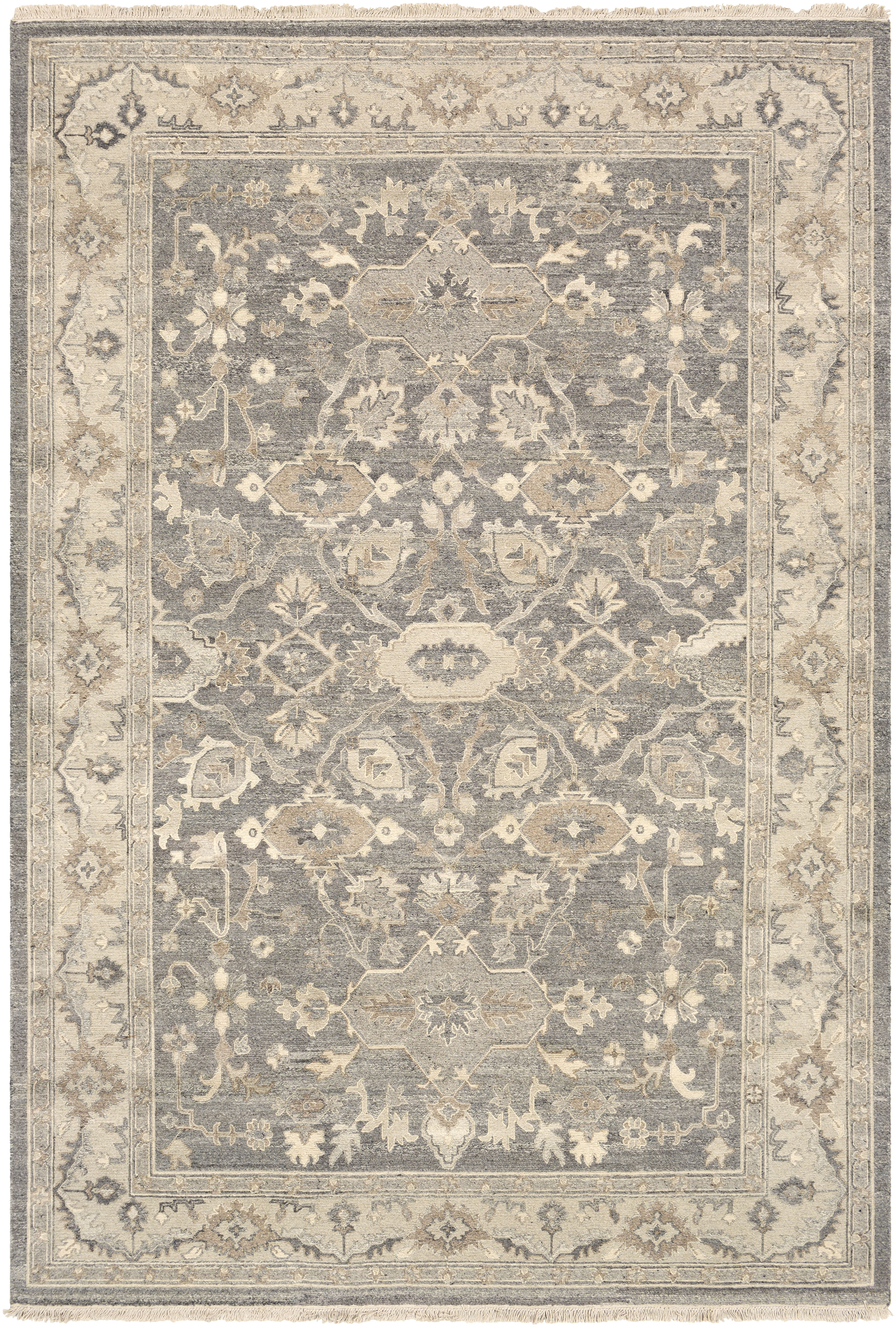 Nigel 168 X 120 inch Medium Gray Rug, Rectangle