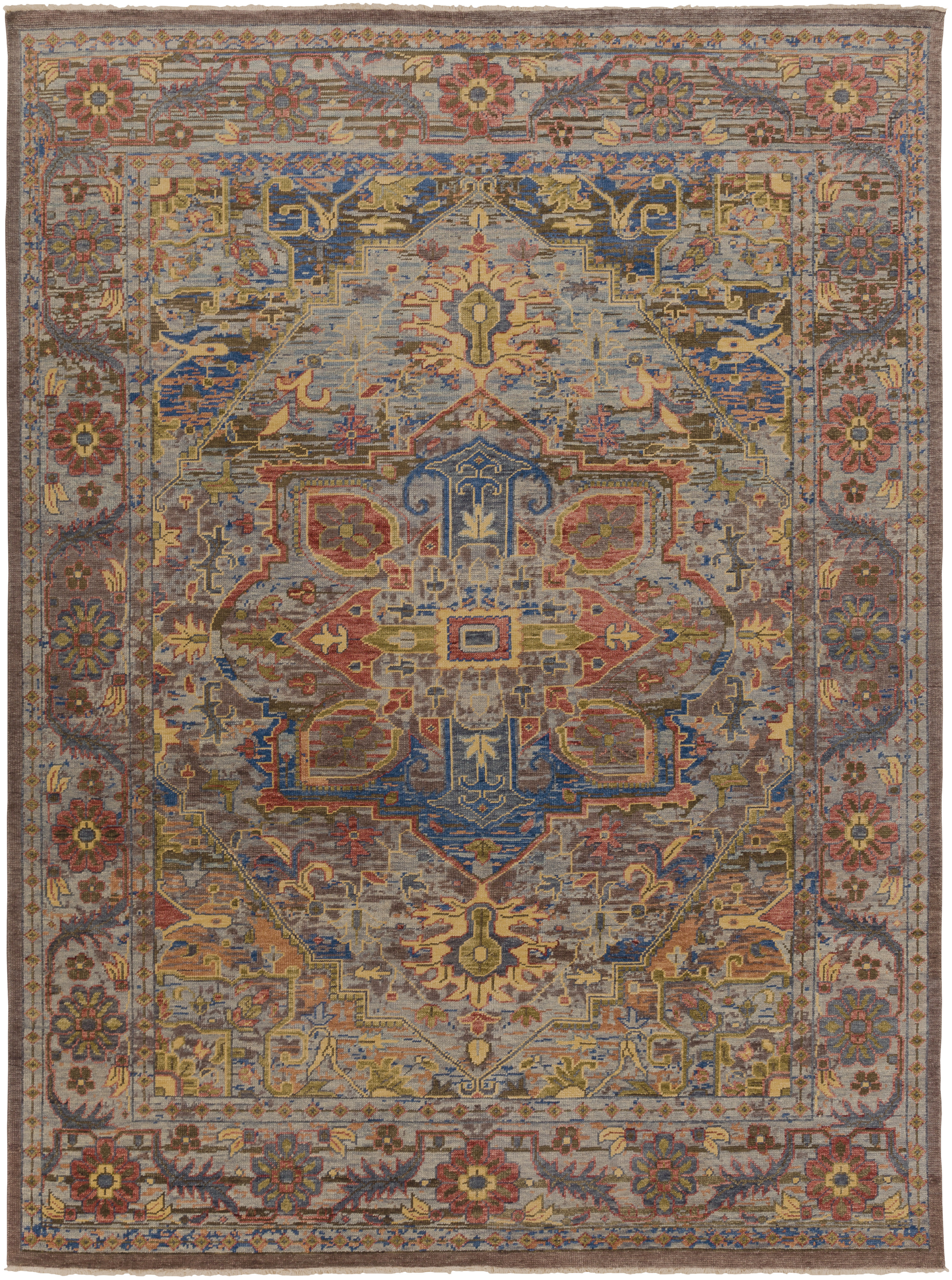 Nero 132 X 96 inch Dusty Sage Rug, Rectangle