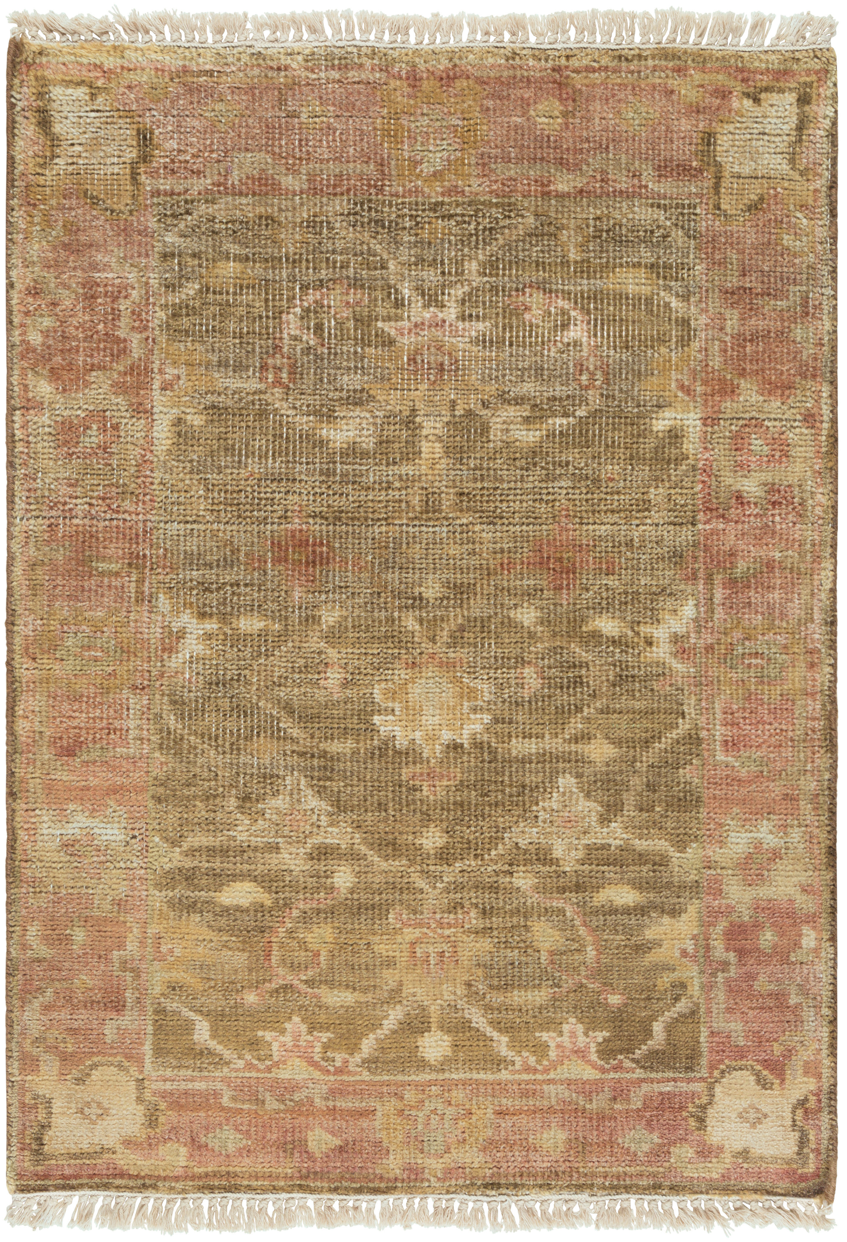 Fantasia 36 X 24 inch Burgundy Rug, Rectangle
