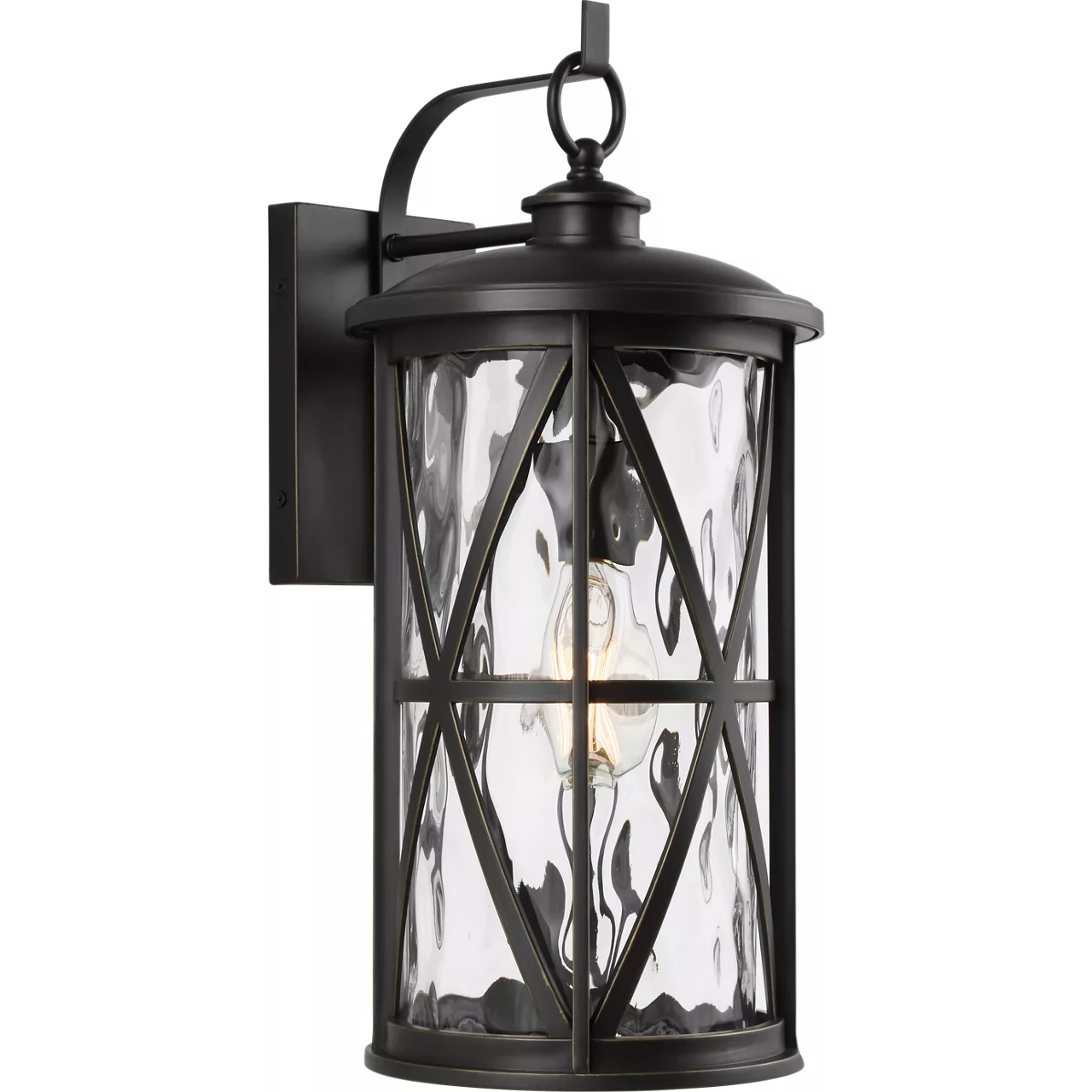 Morrison 1 Light 19.25 inch Antique Bronze Outdoor Wall Lantern