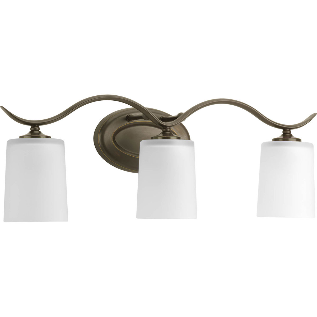 Mark 3 Light 22 inch Antique Bronze Bath Vanity Wall Light