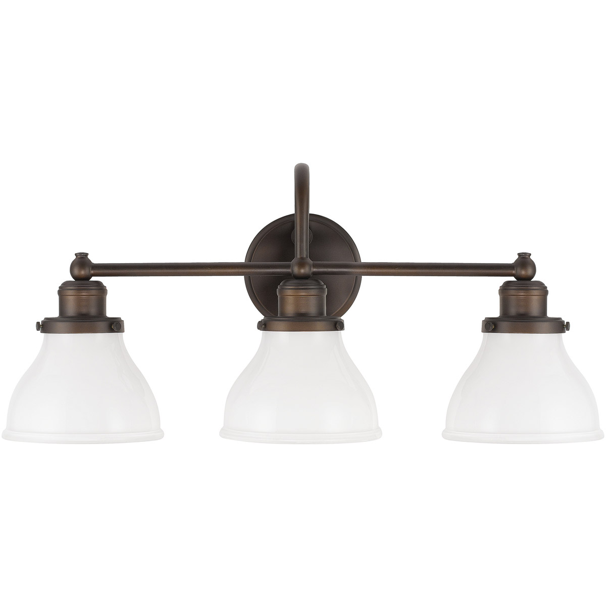 Felix 3 Light 24 inch Burnished Bronze Vanity Light Wall Light