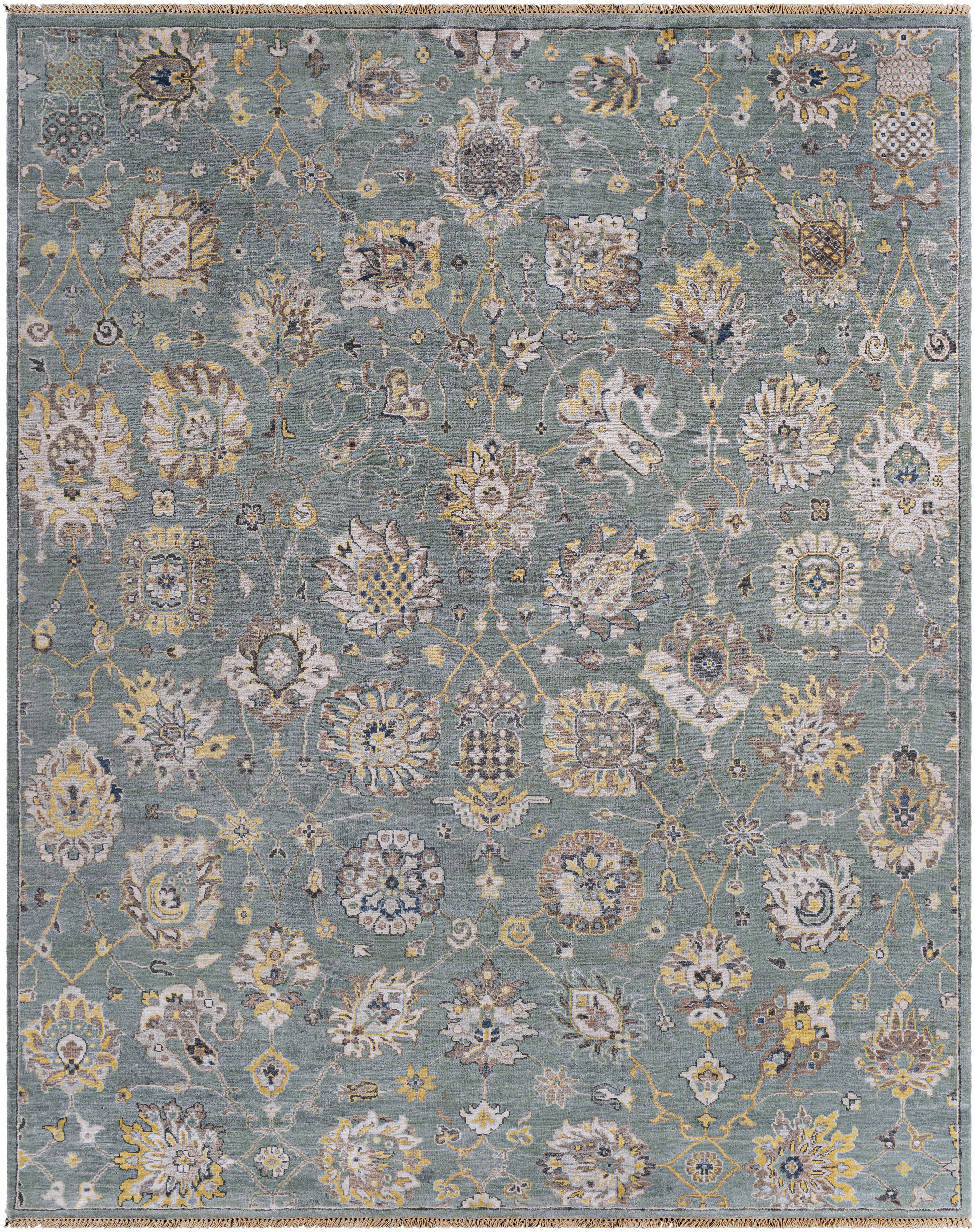 Farrar 120 X 96 inch Aqua Rug, Rectangle