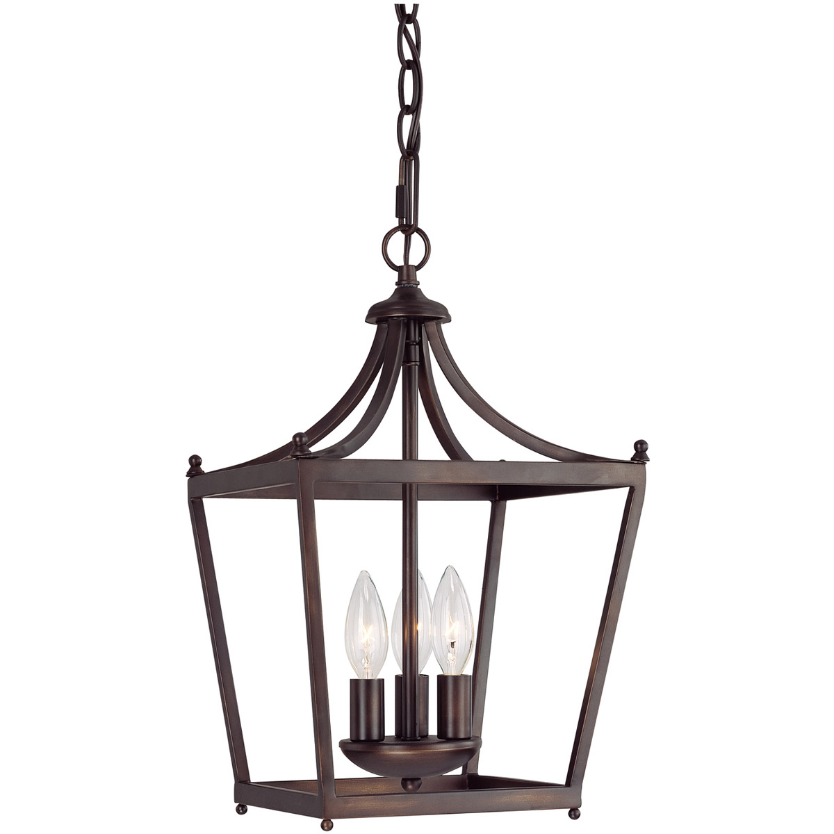 Esme 3 Light 10.25 inch Burnished Bronze Foyer Ceiling Light