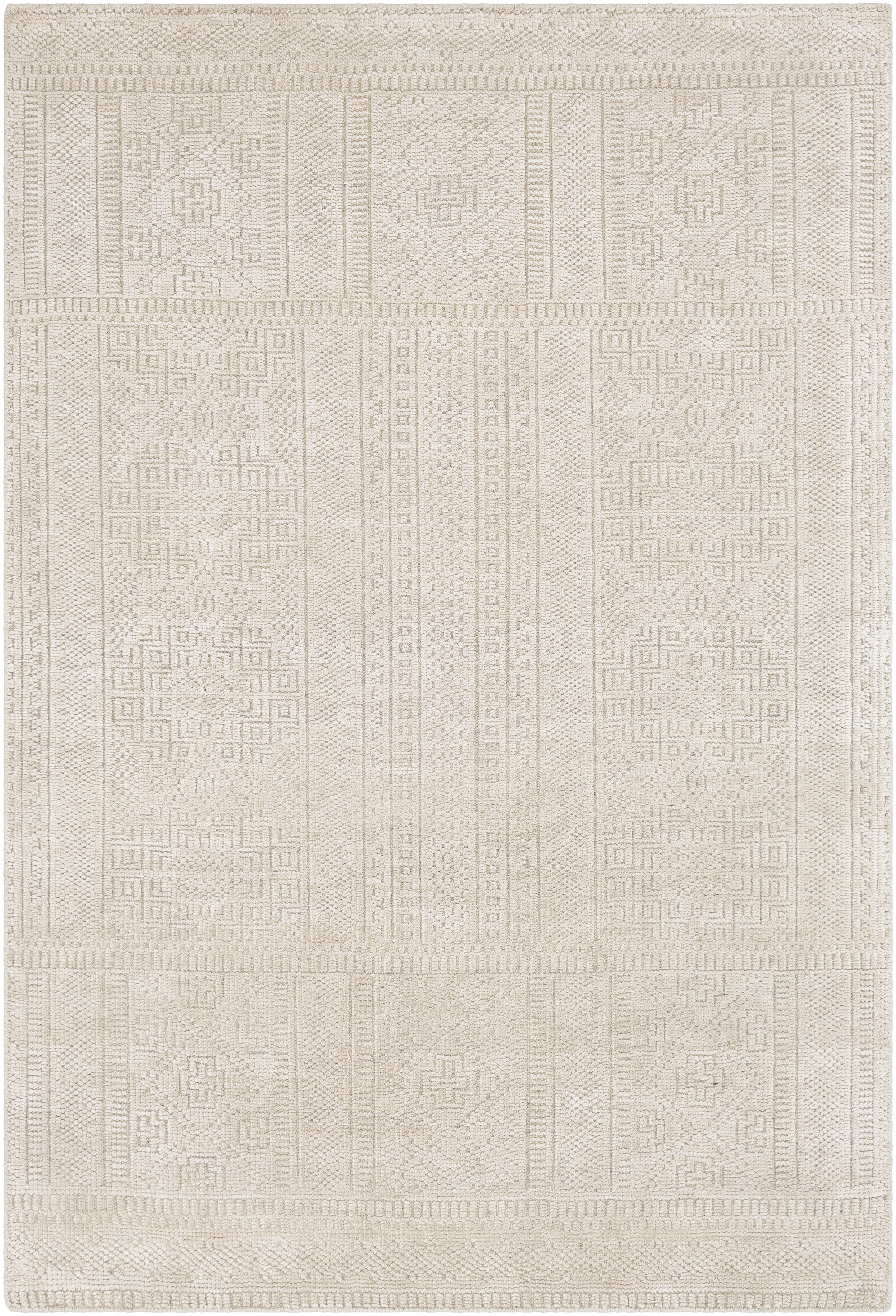 Sylvia 36 X 24 inch Beige Rug, Rectangle