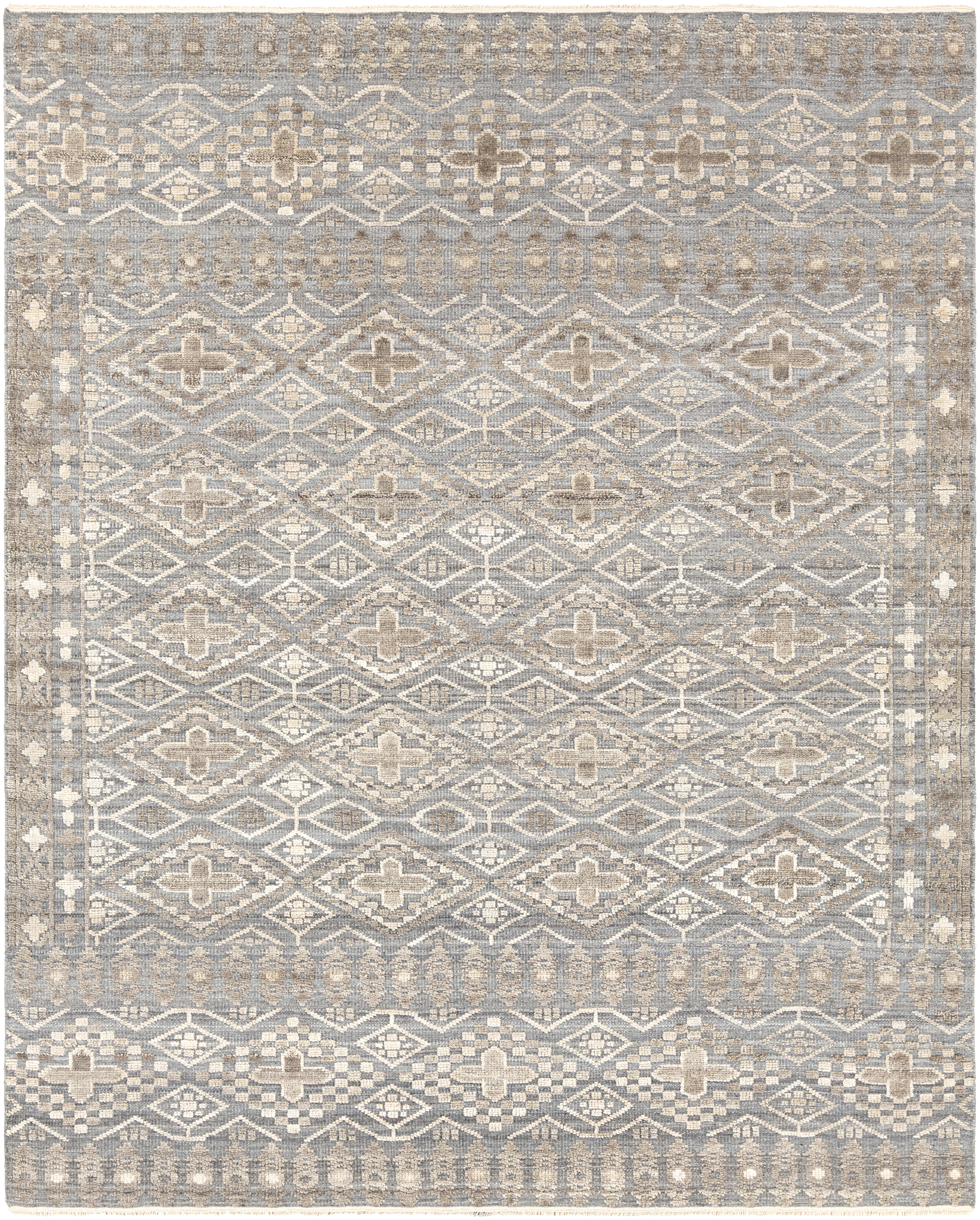 Hollis 72 X 48 inch Gray Rug, Rectangle