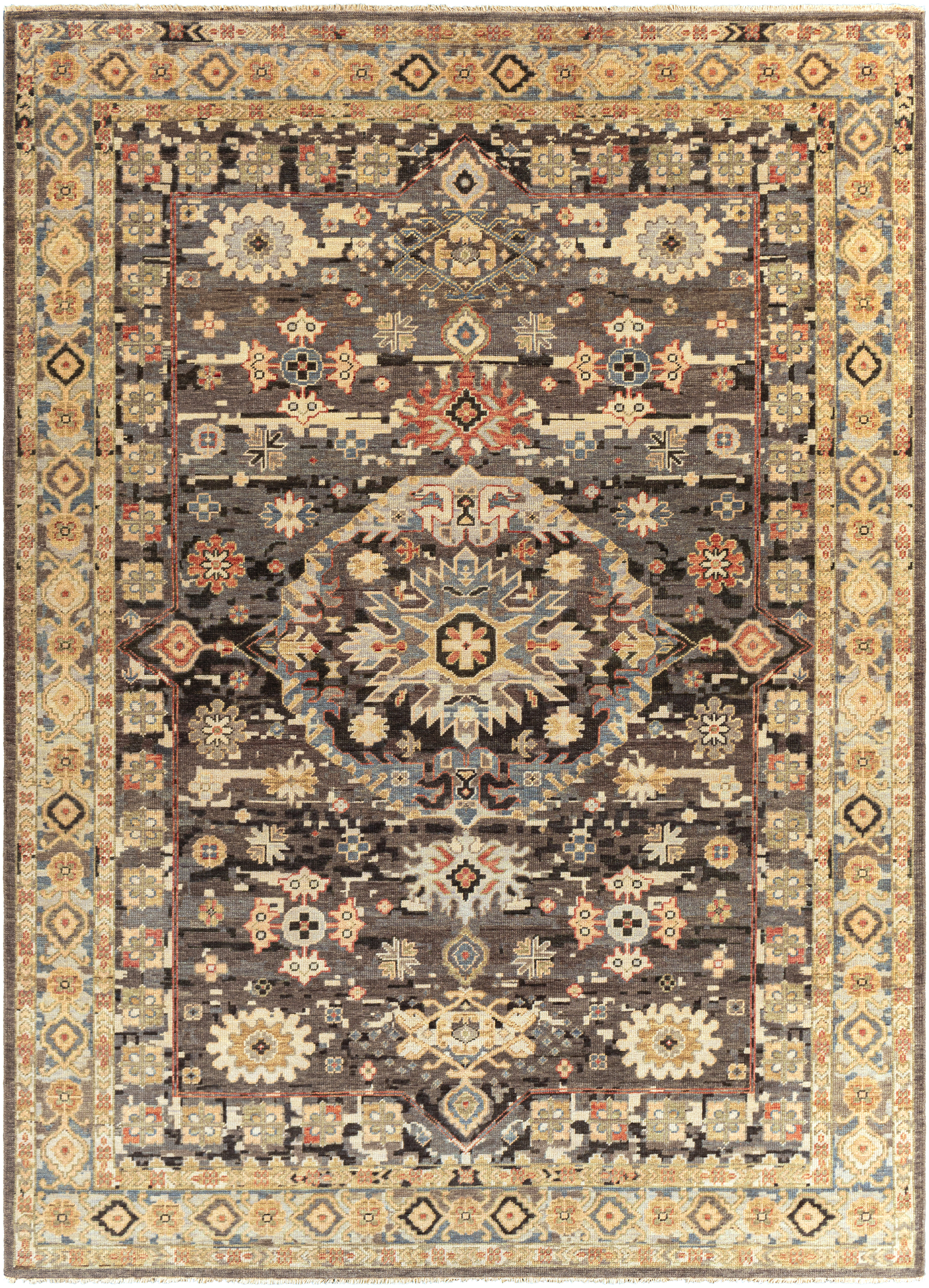 Nero 132 X 96 inch Dusty Sage Rug, Rectangle