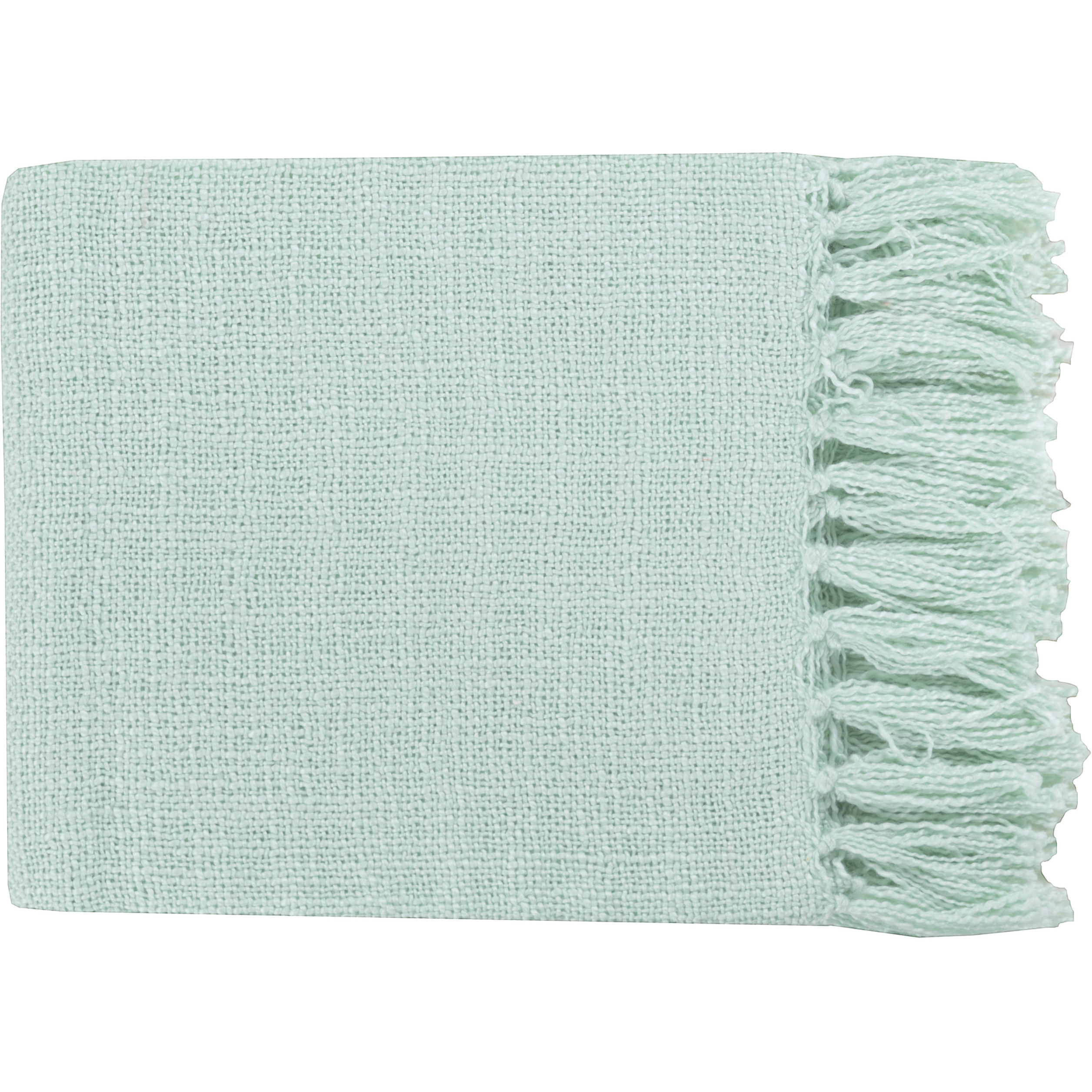 Patrick 59 X 51 inch Ice Blue Throw, Rectangle
