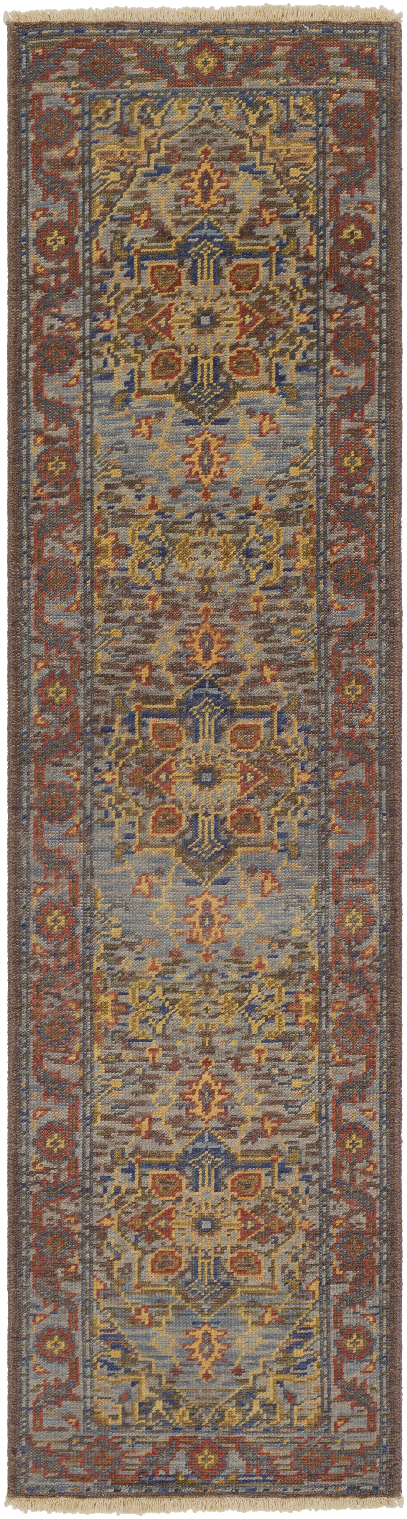Nero 96 X 24 inch Dusty Sage Rug, Runner